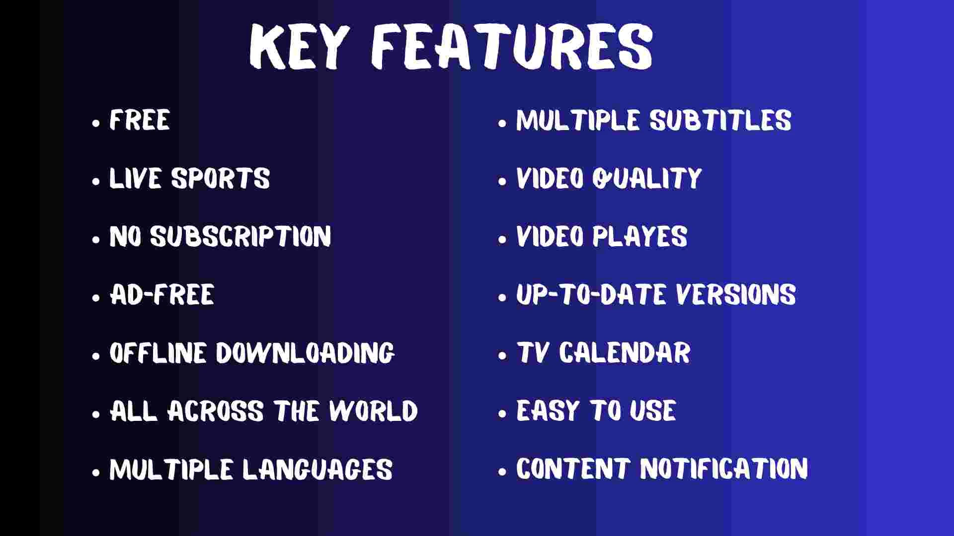 Key Features of Dooflix app